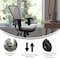 Flash Furniture Gray Mesh Multifunction Chair - Roller Wheels HL-0001-GY-RLB-GG - alternate 4